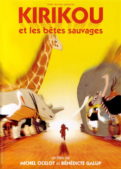 affiche de kirikou et les betes sauvages