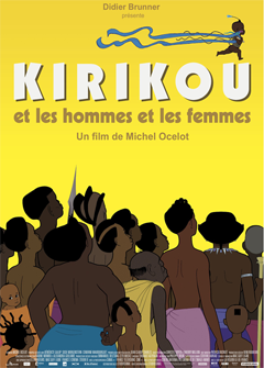 afiche de kirikou et les hommes et les femmes